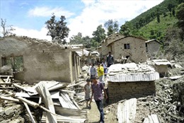 Sụt lở đất tại Nepal, 8 người chết, 200 người mất tích 